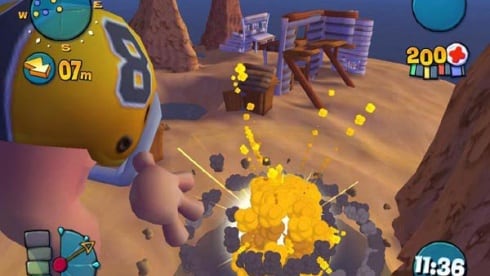 Worms 4: Mayhem по сети - скриншот 1