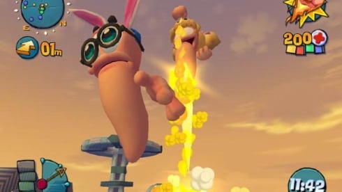 Worms 4: Mayhem по сети - скриншот 2