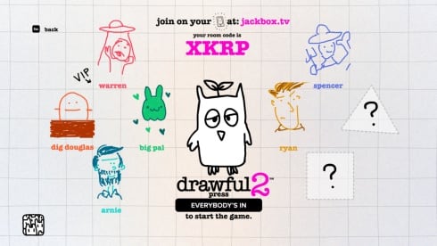 Drawful 2 (Рисовач 2) по сети - скриншот 1