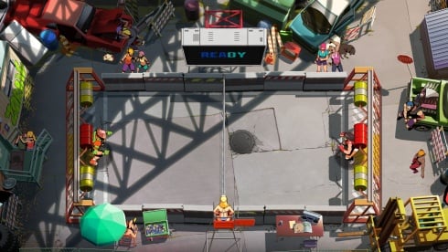 Windjammers 2 по сети - скриншот 2