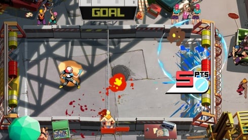 Windjammers 2 по сети - скриншот 3