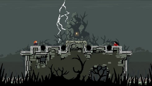 Samurai Gunn 2 по сети - скриншот 1