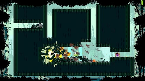 Samurai Gunn 2 по сети - скриншот 2