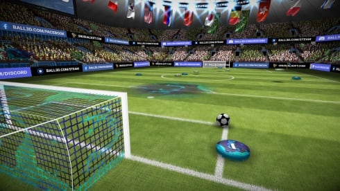 Ball 3D Soccer Online по сети - скриншот 3