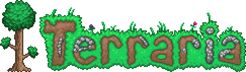 Terraria по сети - логотип игры
