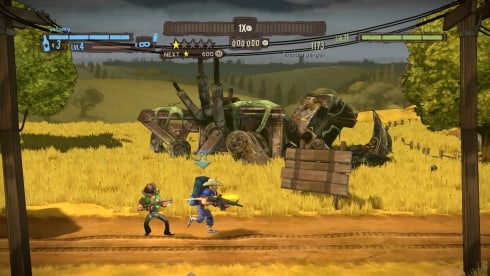 Shoot Many Robots по сети - скриншот 2