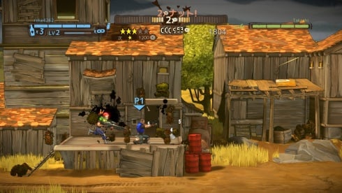 Shoot Many Robots по сети - скриншот 3