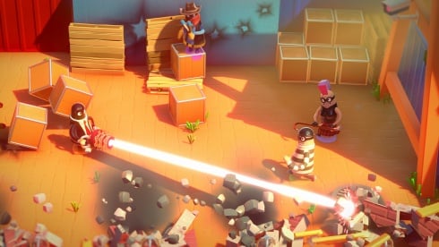 Rubber Bandits по сети - скриншот 1