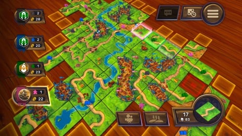Carcassonne - Tiles and Tactics по сети - скриншот 1