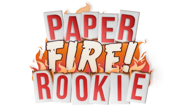 PAPER FIRE ROOKIE (Formerly Paperville Panic) logo