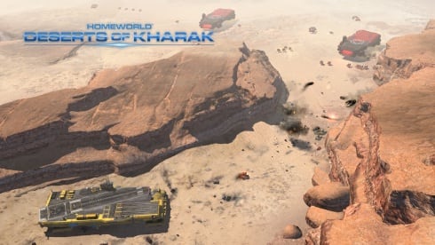 Homeworld: Deserts of Kharak по сети - скриншот 3