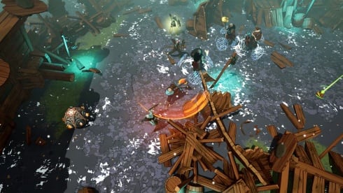 Tribes of Midgard по сети - скриншот 1