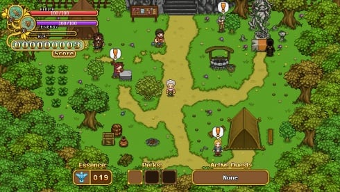 Secrets of Grindea по сети - скриншот 3