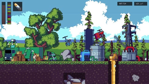 Mining Mechs по сети - скриншот 1