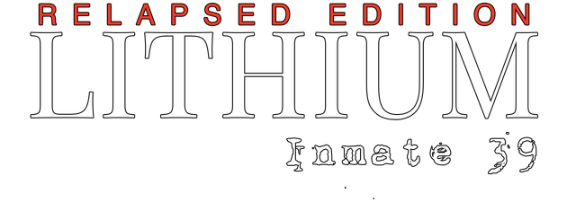 Lithium Inmate 39 Relapsed Edition logo