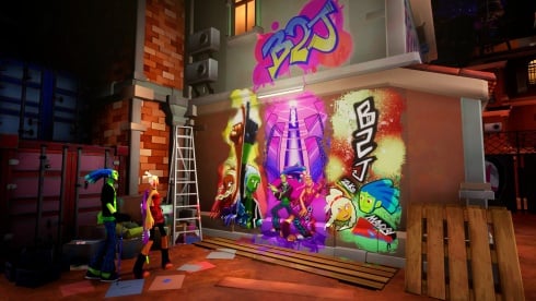 No Straight Roads Encore Edition по сети - скриншот 1