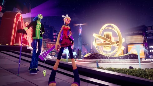 No Straight Roads Encore Edition по сети - скриншот 2