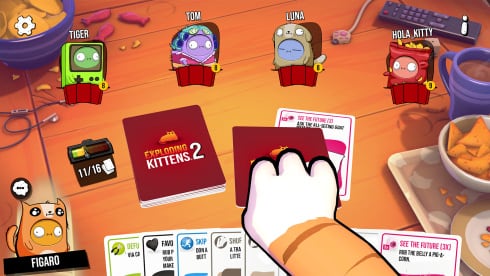 Exploding Kittens 2 по сети - скриншот 1