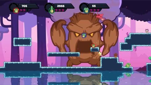 Dino-Ducks Dash по сети - скриншот 3