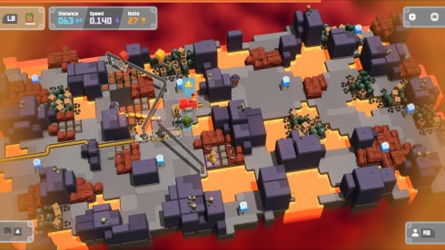 Unrailed 2: Back on Track по сети - скриншот 3