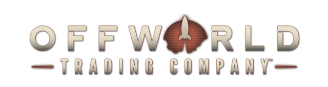 Offworld Trading Company по сети - логотип игры