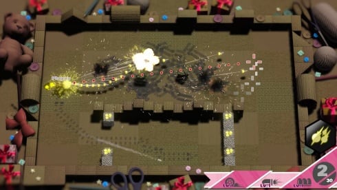 League of Felt Tanks: Together по сети - скриншот 1