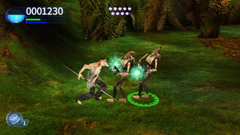 STAR WARS: Episode 1: Jedi Power Battles по сети - скриншот 2