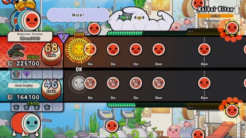 Taiko no Tatsujin: Rhythm Festival по сети - скриншот 2