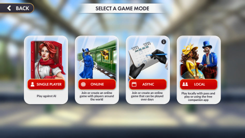 Ticket to Ride по сети - скриншот 1