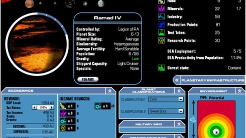 Master of Orion 3 по сети - скриншот 1