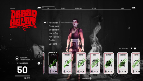 DreadHaunt по сети - скриншот 1