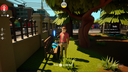 SpyFall по сети - скриншот 1