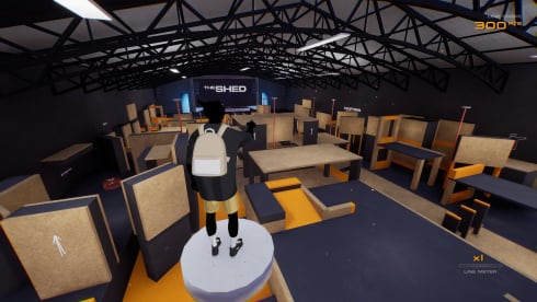 Rooftops and Alleys The Parkour Game по сети - скриншот 2