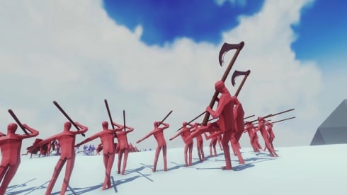 Totally Accurate Battle Simulator по сети - скриншот 3
