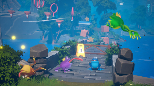 Frog Jump по сети - скриншот 1