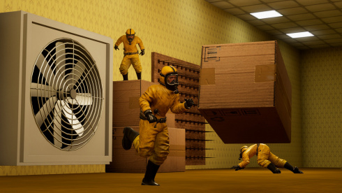 Climb The Backrooms по сети - скриншот 1