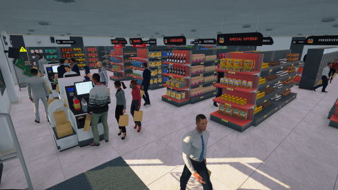 Supermarket Simulator по сети - скриншот 1