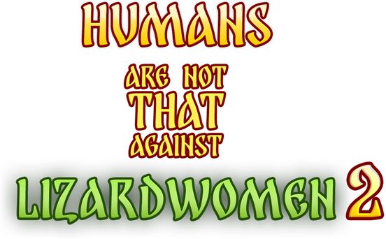 Humans are not that against Lizardwomen 2 - логотип игры