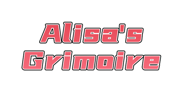 Alisa's Grimoire - логотип игры