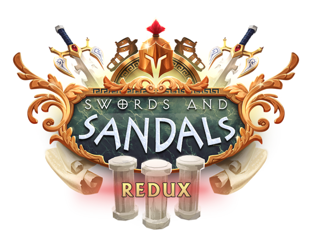 Swords and Sandals 3 Redux - логотип игры