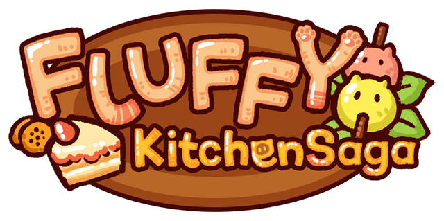 Fluffy Kitchen Saga - логотип игры