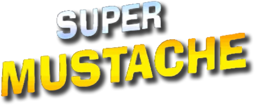 Super Mustache - логотип игры