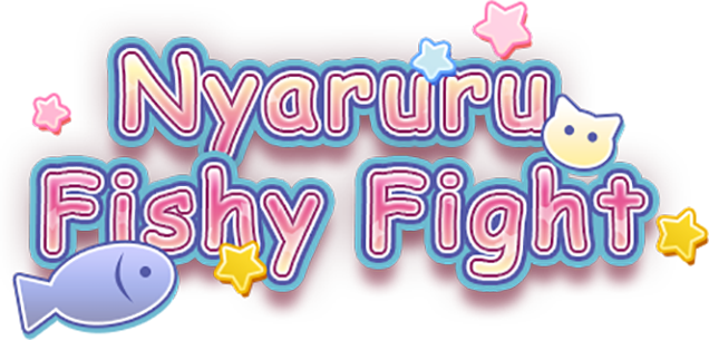 Nyaruru Fishy Fight - логотип игры