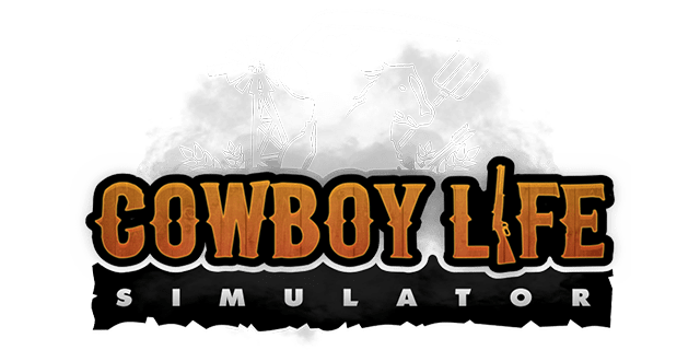 Cowboy Life Simulator - логотип игры