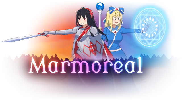 Marmoreal - логотип игры