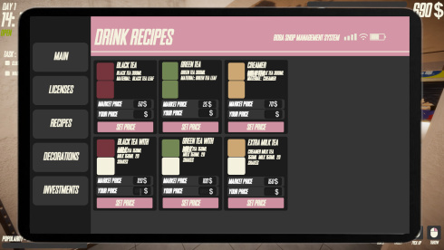 Boba Tea Shop Simulator - скриншот 5