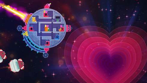 Lovers in a Dangerous Spacetime - скриншот 4
