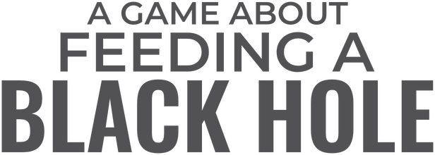 A Game About Feeding A Black Hole - логотип игры
