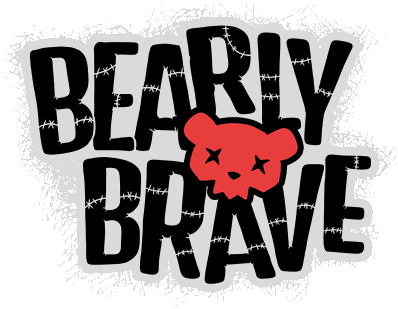 Bearly Brave - логотип игры