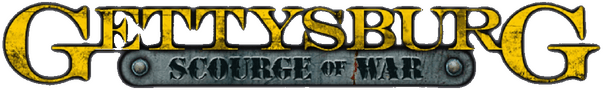 Scourge Of War - Gettysburg - логотип игры